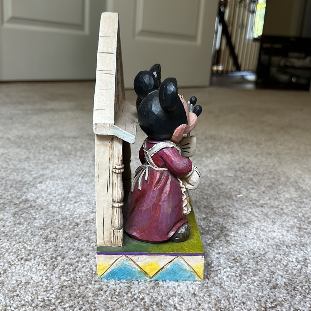 Jim Shore Walt Disney Traditions Mickey and Minnie “Homegrown” - Picture 4 of 5